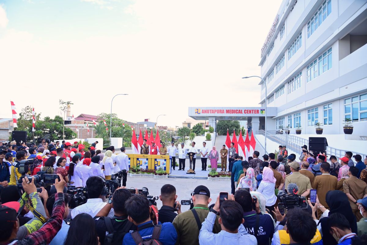 Presiden Jokowi Resmikan Restorasi dan Rekonstruksi Bangunan Usai Bencana Gempa di Palu